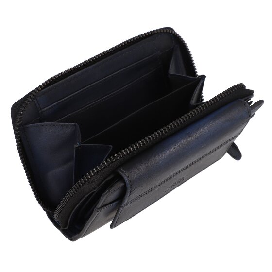 Greenburry Destressed Geldbörse RFID Schutz Leder 13.5 cm