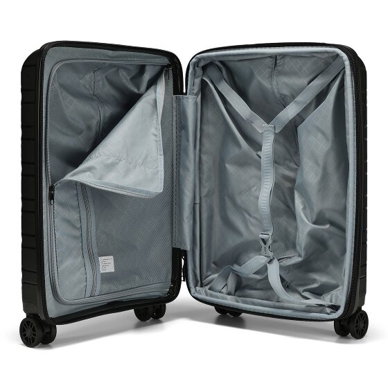 d&n Travel Line 4700 4 Rollen Kabinentrolley 55 cm mit Dehnfalte