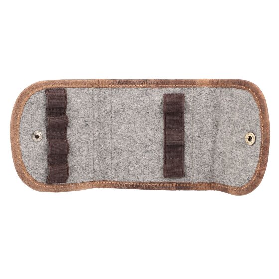Greenburry Vintage Jagd-Patronentasche Leder 11 cm