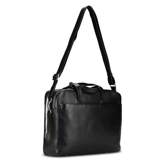 Jost Arva Aktentasche Leder 36 cm Laptopfach