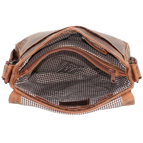 Jack Kinsky Baltimore 4 Umhängetasche Leder 28 cm