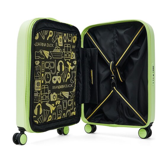 Mandarina Duck Logoduck + 4 Rollen Kabinentrolley S 55 cm