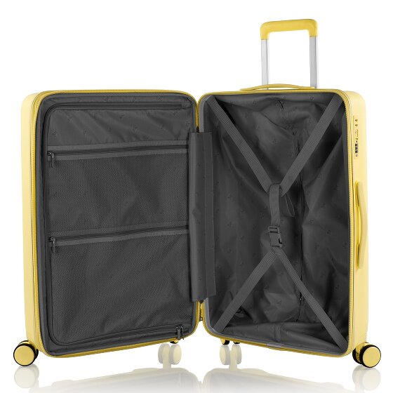 Heys Pastel 4 Rollen Trolley M 66 cm mit Dehnfalte