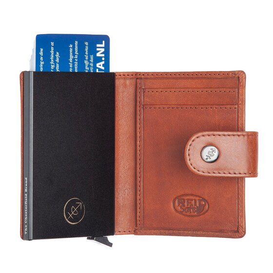 The Chesterfield Brand Barrea Geldbörse RFID Schutz Leder 7 cm