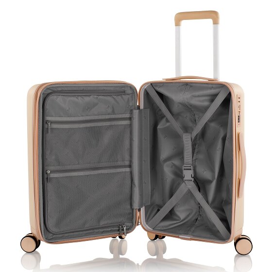 Heys Pastel 4 Rollen Kabinentrolley S 53 cm mit Dehnfalte