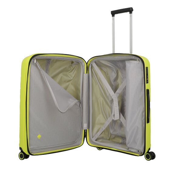 Travelite Burano 4 Rollen Kofferset 3-teilig mit Dehnfalte