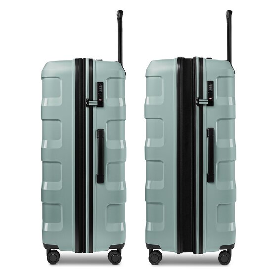 Redolz Pro PP 4 Rollen Trolley 83 cm mit Dehnfalte