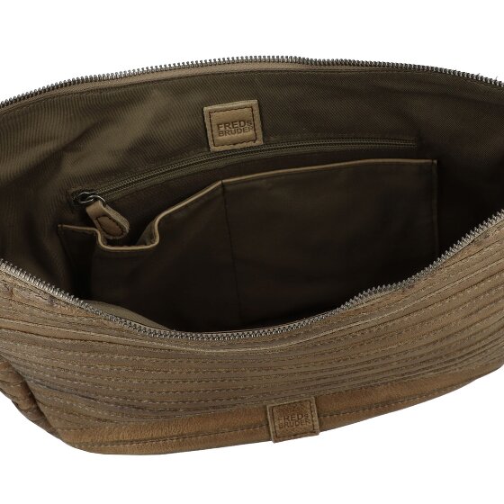 FredsBruder Flowow Schultertasche Leder 40 cm