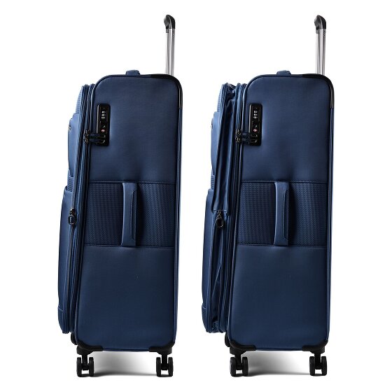 Cocoono Mauritius 4 Rollen Trolley L 81 cm mit Dehnfalte