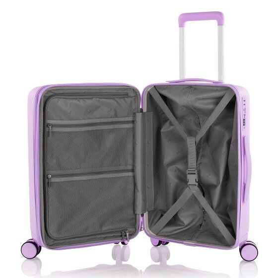 Heys Pastel 4 Rollen Kabinentrolley S 53 cm mit Dehnfalte