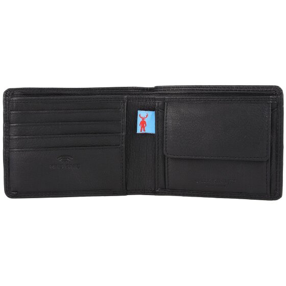 Jack Kinsky Brisbane Geldbörse RFID Schutz Leder 13 cm