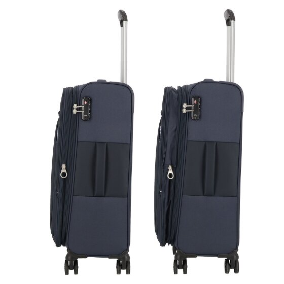 American Tourister Avantour 4 Rollen Kofferset 3-teilig mit Dehnfalte