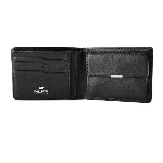 Braun Büffel Golf 3.0 Geldbörse RFID Schutz Leder 12.5 cm