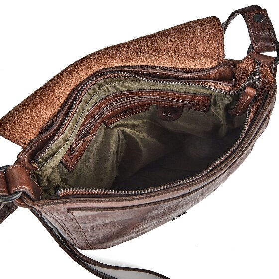 Greenburry Vintage Umhängetasche Leder 30 cm