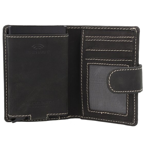 Jack Kinsky Baltimore Kreditkartenetui RFID Schutz Leder 11 cm