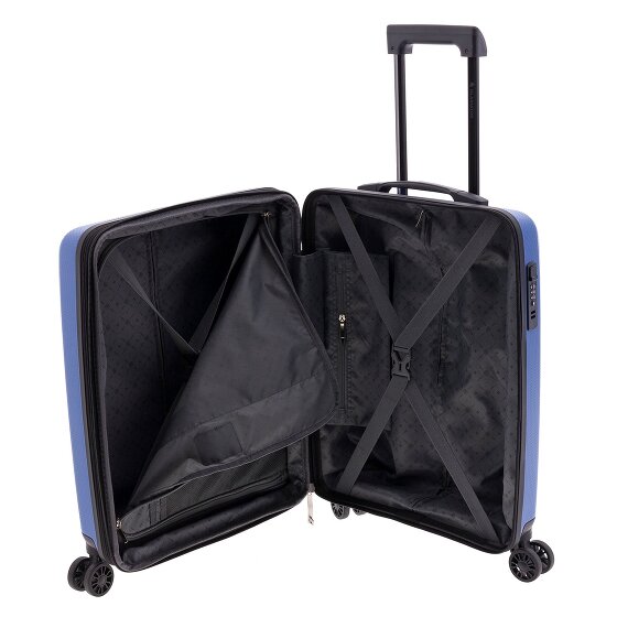 Gladiator 1700 4 Rollen Kabinentrolley 55 cm mit Dehnfalte