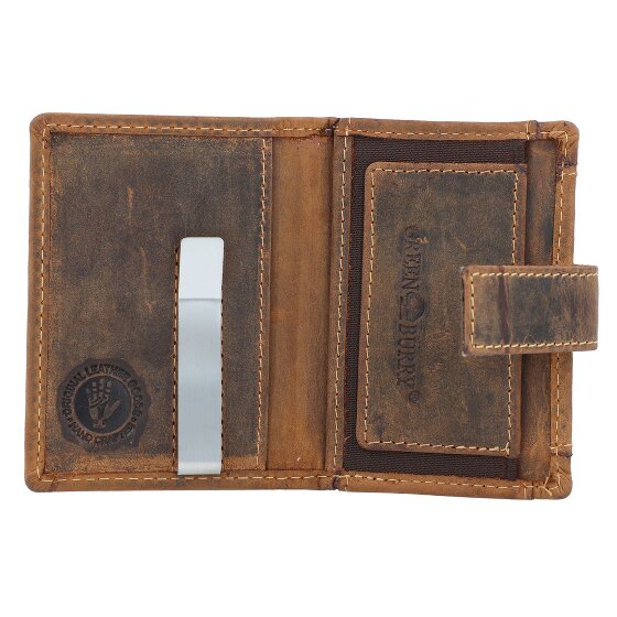 Greenburry Vintage Geldbörse RFID Leder 7 cm