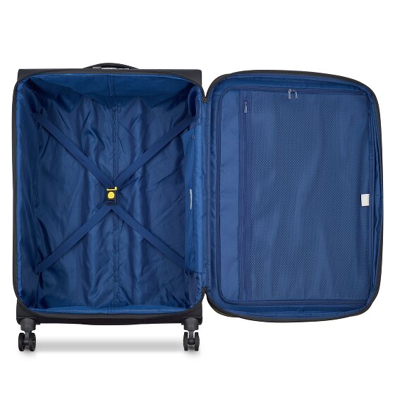 Delsey Paris Brochant 3 4 Rollen Trolley 78 cm mit Dehnfalte