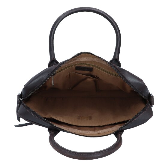 Burkely Vintage Jack Aktentasche Leder 37 cm Laptopfach