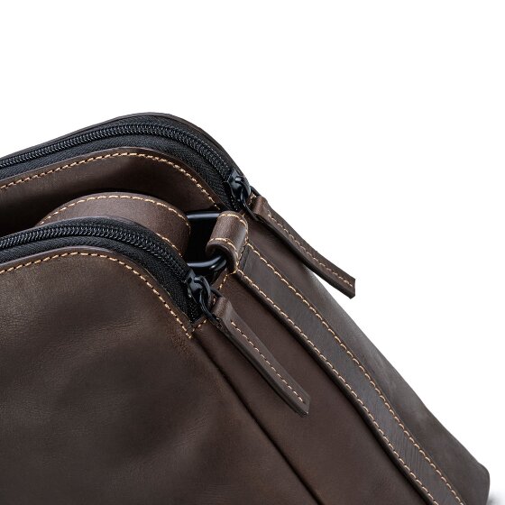 Farmhood Nashville XL Umhängetasche 2 Fächer Leder 29 cm