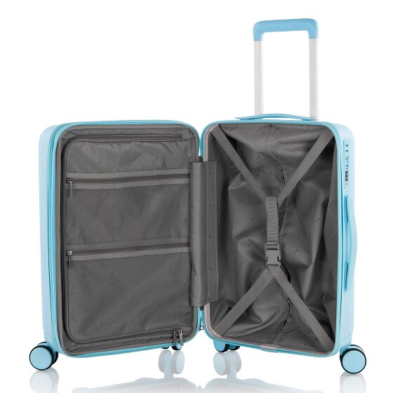 Heys Pastel 4 Rollen Kabinentrolley S 53 cm mit Dehnfalte