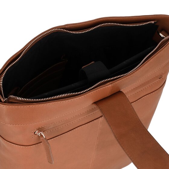Plevier Bow Schultertasche Leder 30 cm Laptopfach