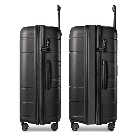Redolz Essentials 11 4 Rollen Trolley 76 cm mit Dehnfalte