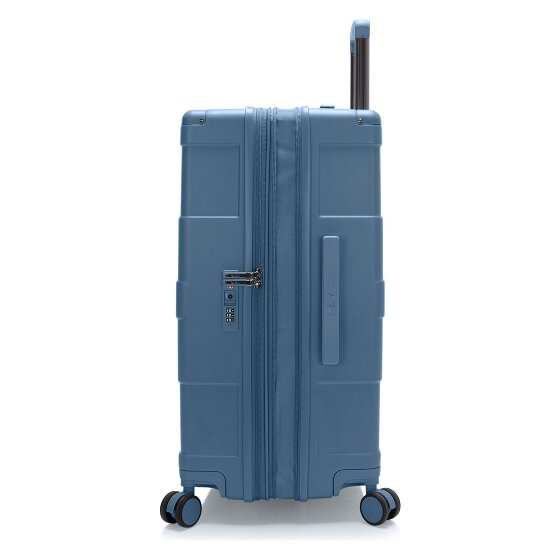 Heys ReNew 4 Rollen Trolley M 66 cm mit Dehnfalte
