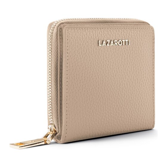 Lazarotti Bologna Leather Medium Zip-Around Geldbörse Leder 10 cm