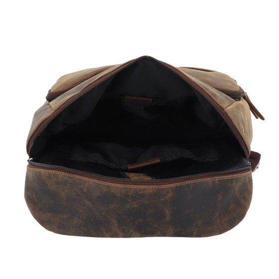 Plevier Hertz Daypack Leder 45 cm Laptopfach