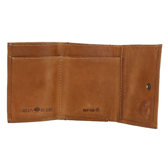 Greenburry Tornado Geldbörse RFID Schutz Leder 9.5 cm