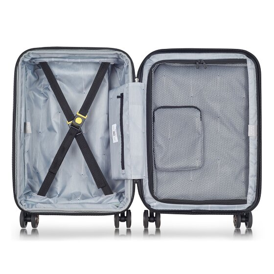 Delsey Paris Shadow 5.0 4-Rollen Kabinentrolley 55 cm Laptopfach mit Dehnfalte