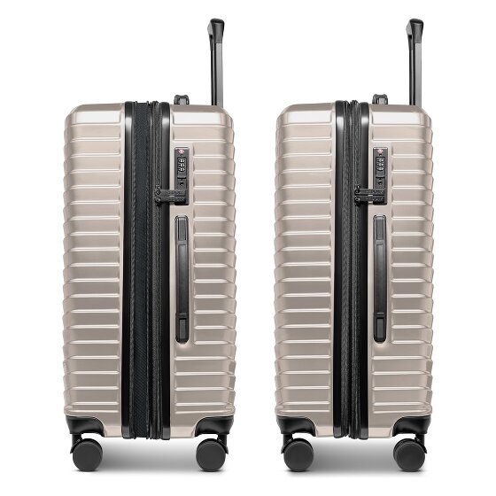 Redolz Essentials 18 4 Rollen Trolley 66 cm mit Dehnfalte