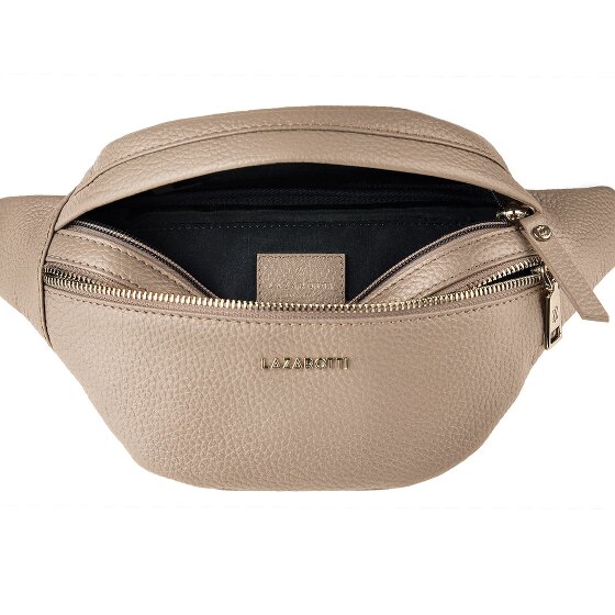 Lazarotti Bologna Leather Double-Zip Gürteltasche Crossbody Leder 25 cm