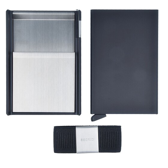 Secrid Cardslide Kreditkartenetui RFID Schutz Aluminium 6.5 cm