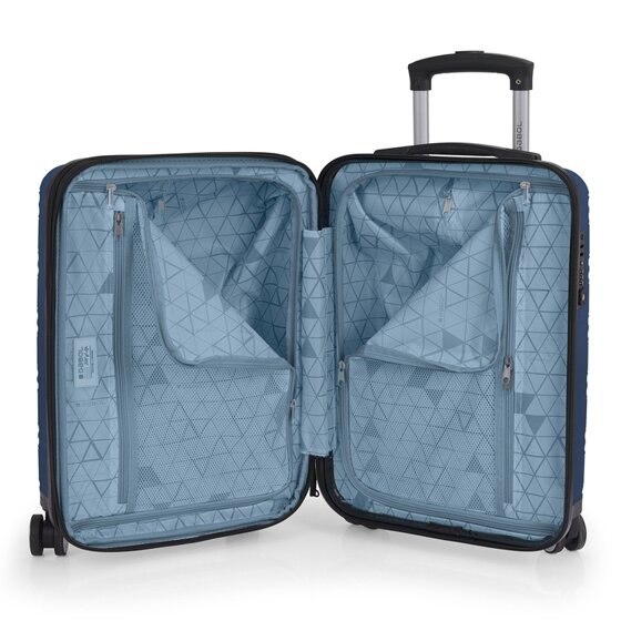 Gabol Uyiko 4 Rollen Kabinentrolley 54 cm mit Dehnfalte