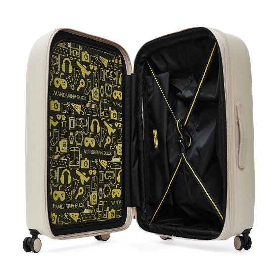 Mandarina Duck Logoduck + 4 Rollen Trolley L 75 cm