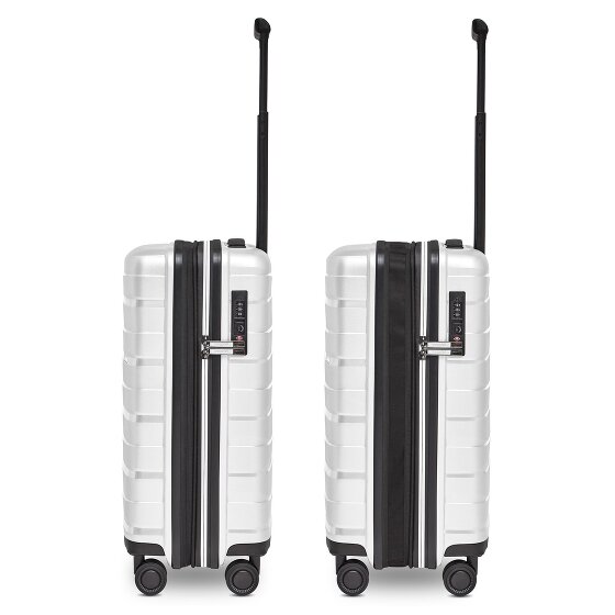 Bergpfeil Travel 4 Rollen Kabinentrolley S 55 cm mit Dehnfalte