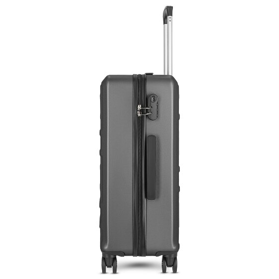 Worldpack New York 2.0 4 Rollen Kofferset 3-teilig