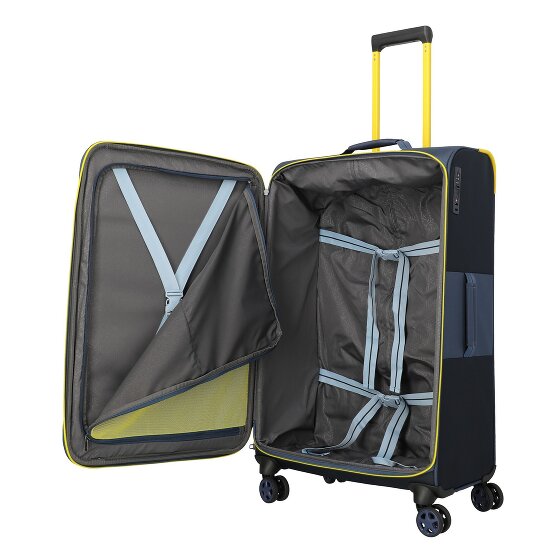 Travelite Color Craze 4 Rollen Trolley L 77 cm