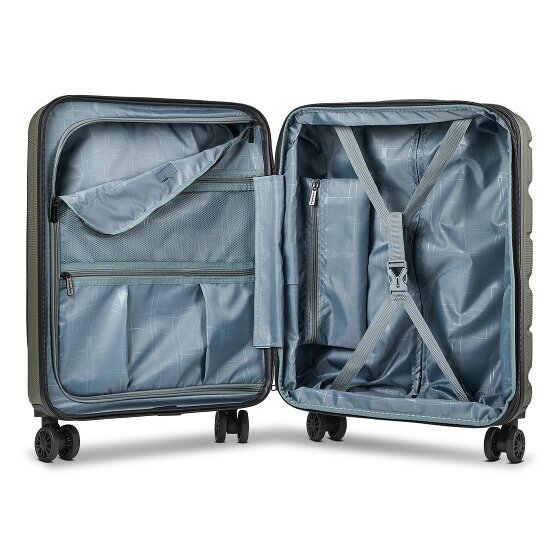 Franky Munich 4.0 4 Rollen Kabinentrolley 55 cm Laptopfach mit Dehnfalte