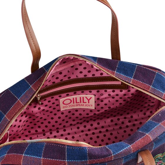 Oilily Carreaux Schultertasche 38 cm