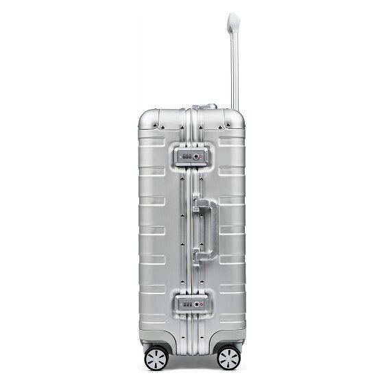 Redolz Pro Aluminium 4-Rollen Kofferset S+L
