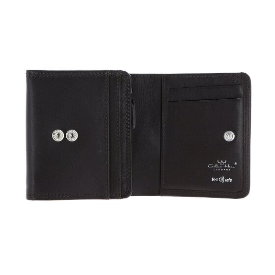 Golden Head Polo Geldbörse RFID Schutz Leder 10 cm