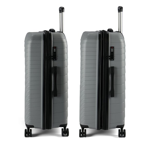 Benzi 5808 4 Rollen Trolley 74 cm mit Dehnfalte