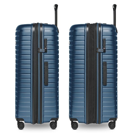 Pactastic Collection 04 THE LARGE + 4 Rollen Trolley L 75 cm mit Dehnfalte