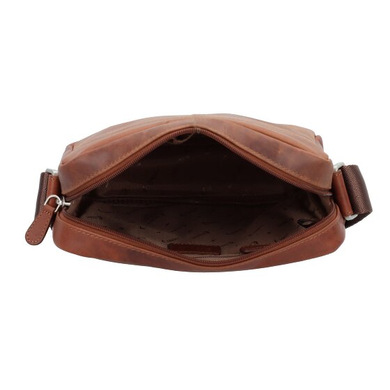 Esquire Dallas Umhängetasche Leder 22 cm