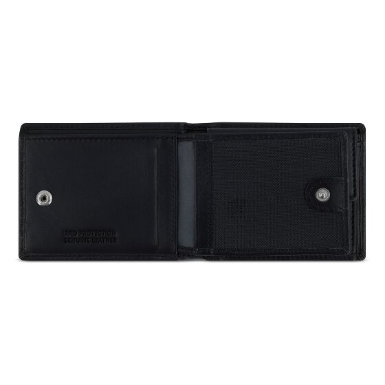 mano Don Andrea Geldbörse RFID Schutz Leder 9.5 cm