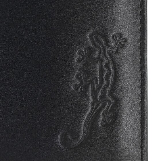 oxmox Leather Geldbörse RFID Schutz Leder 12.5 cm