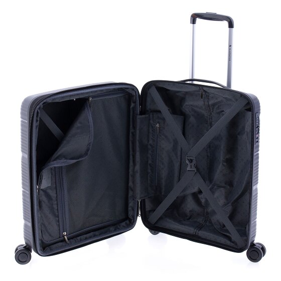 Gladiator 0800 4 Rollen Trolley 55 cm mit Dehnfalte